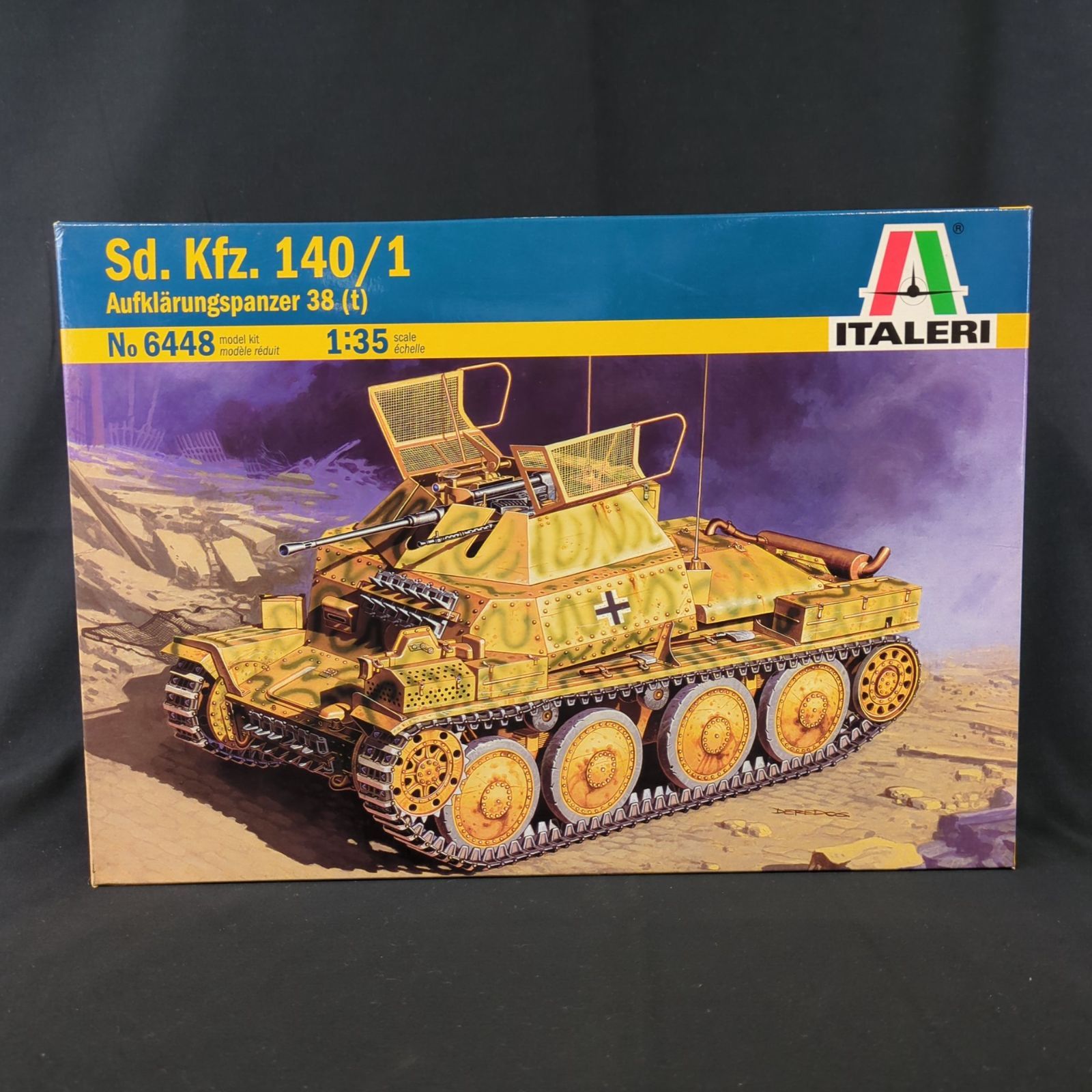 輸入キット 未開封品 イタレリ ITALERI 6448 1|35 Sd.Kfz. 140|1 Aufklärungspanzer 38 t 偵察戦車 38 t Sd.Kfz. 140|1