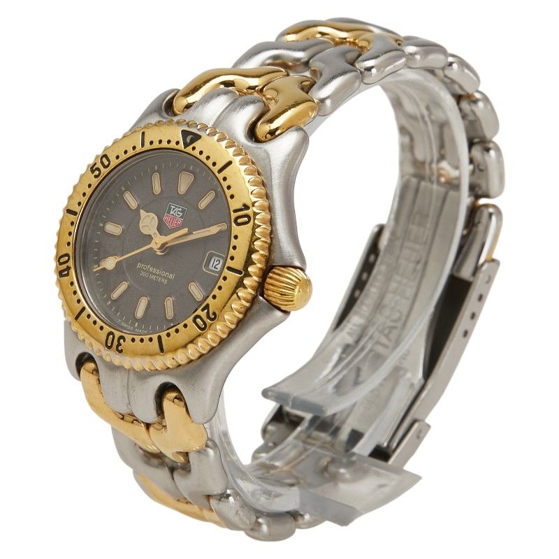 タグホイヤー セル WG1320-2 シルバー ゴールド ステンレススチール メッキ レディース TAG HEUER 1-0228357