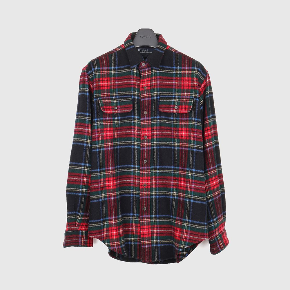 ポロ カシミア シャツ サイズ M