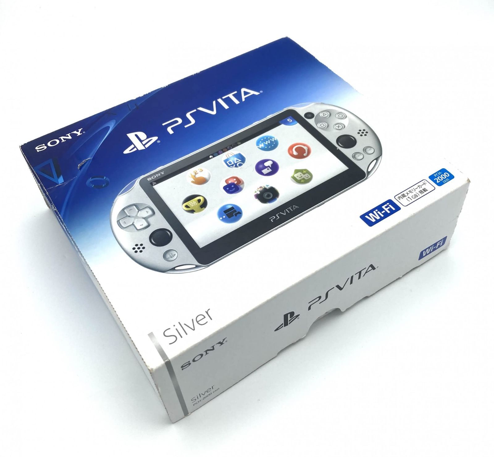 PlayStation Vita Wi-Fiモデル シルバー (PCH-2000ZA25)-