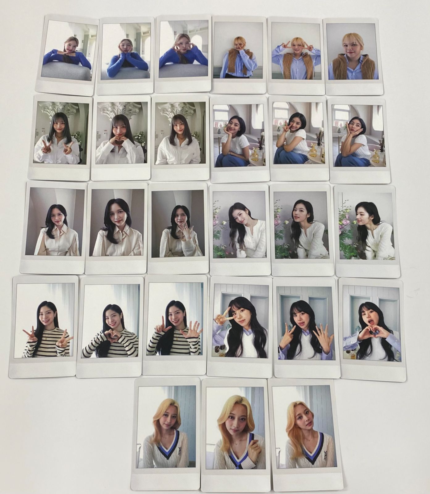 TWICE 特典 トレカ Together 1-2 ポラロイド風トレカ 27枚セット 公式
