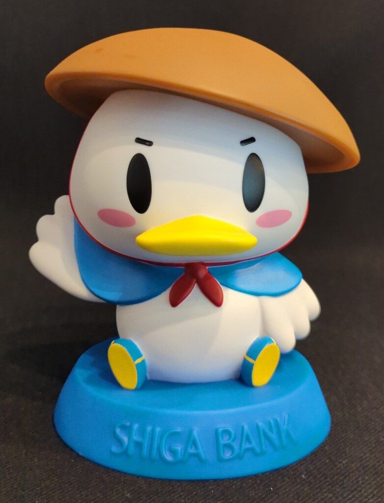 滋賀銀行　ソフビ　しがちゃん 滋賀銀行の古いソフビ貯金箱「しがちゃん」入荷。 - リサイクル