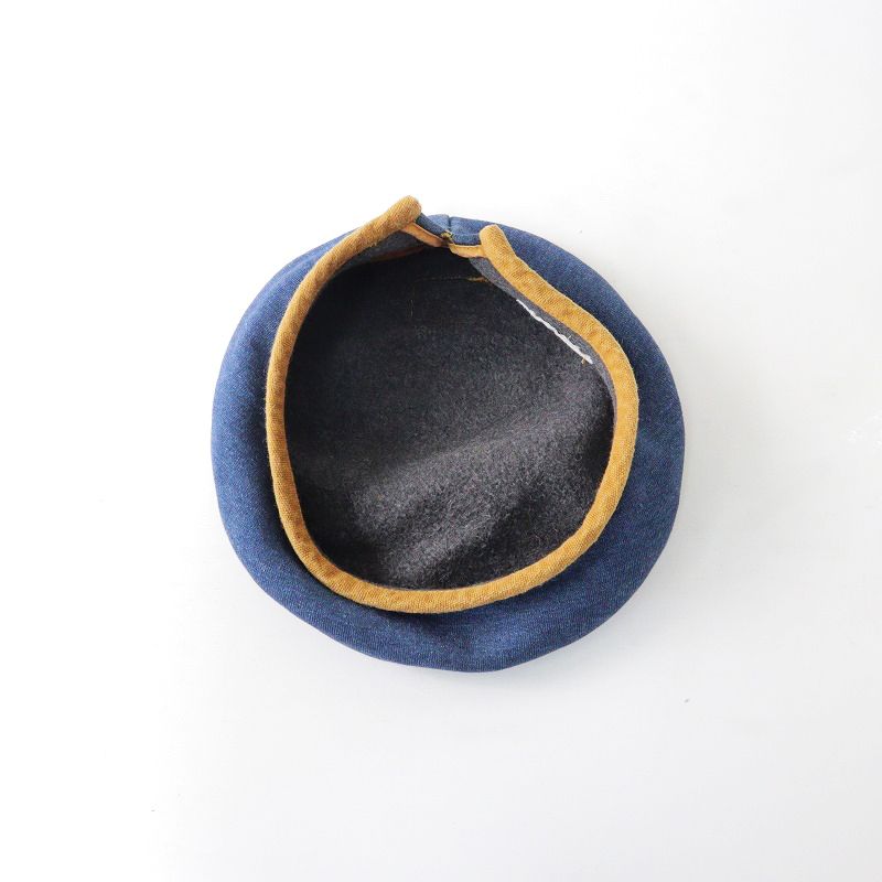 45R セルビッチコーデュロイのベレー帽 - ハンチング/ベレー帽