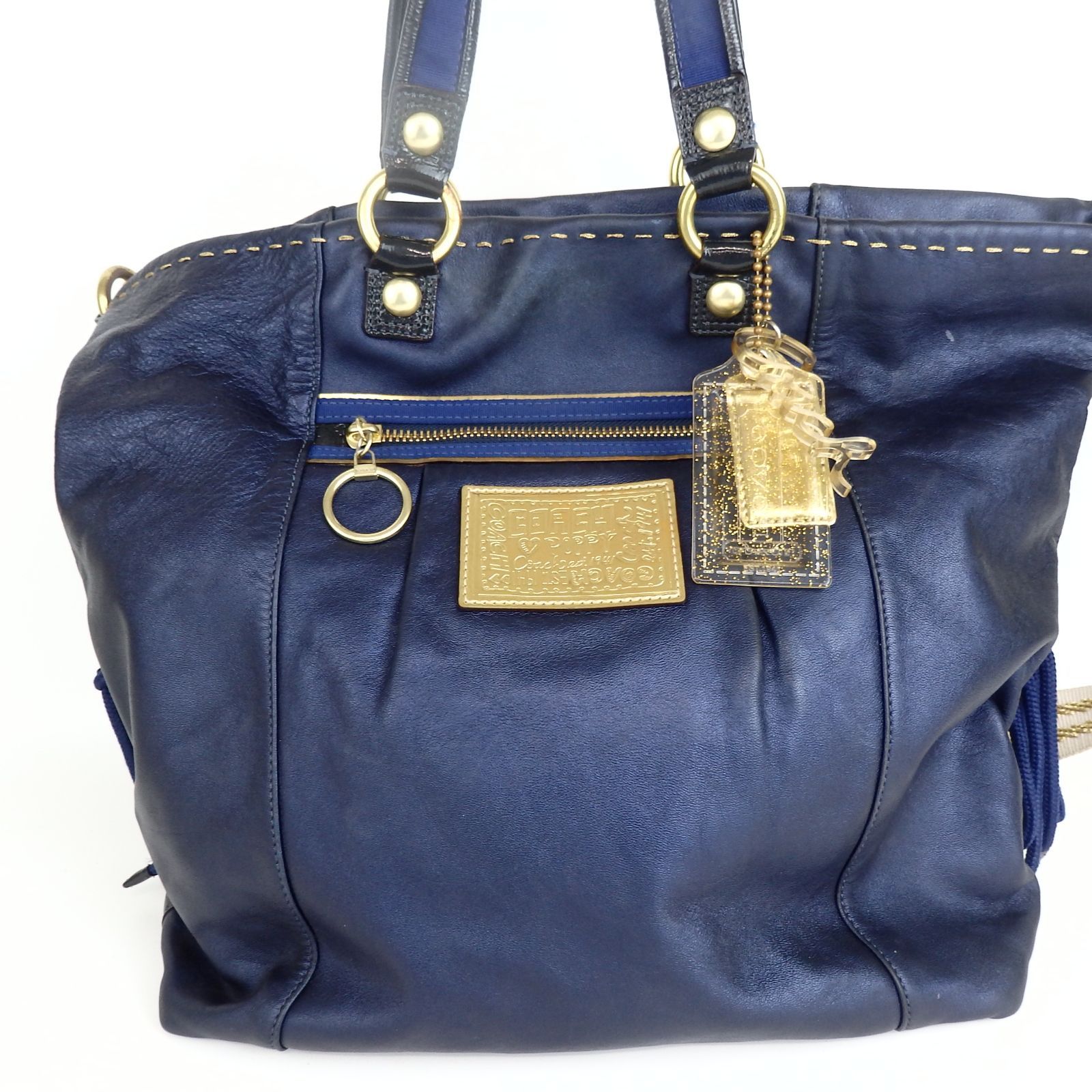 COACH】コーチ ポピー 2way トートバッグ ショルダーバッグ