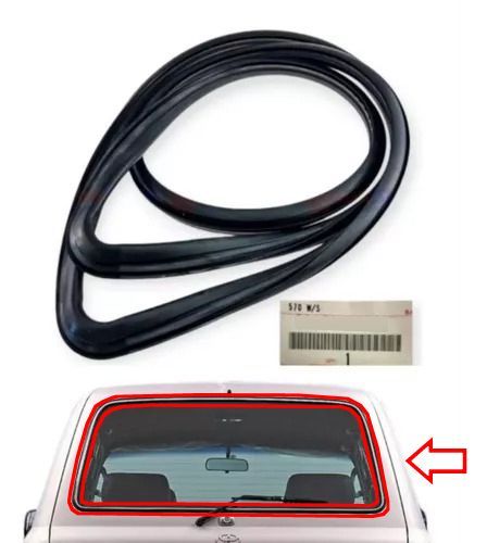 トヨタ純正 80 ランドクルーザー バックドア ガラス ウェザーストリップ リアウィンドウ LAND CRUISER WEATHERSTRIP BACK DOOR GLASS