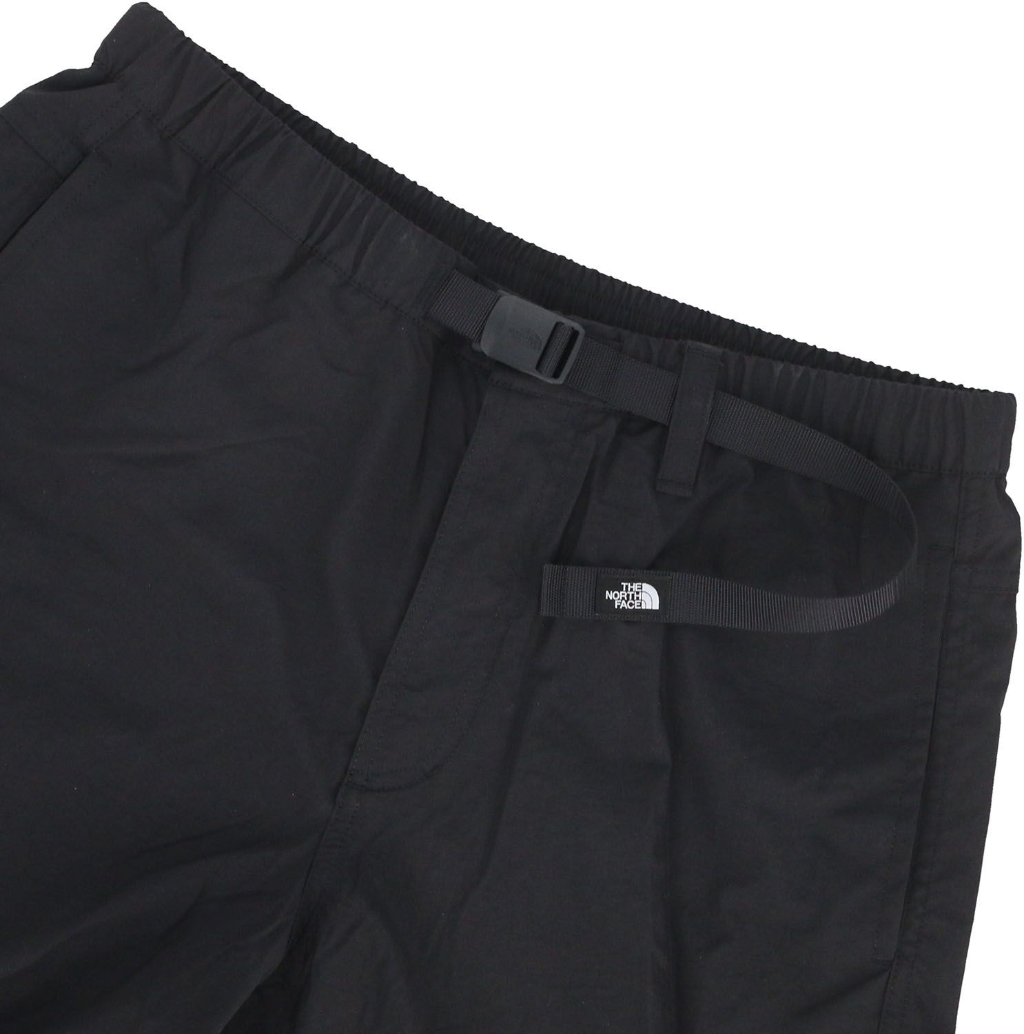 極上の ザ ノース フェイス THE NORTH FACE アウトドア コンパクトパンツ COMPACT PANT メンズ パンツ ロングパンツ 長ズボン 撥水 ハイキング トレッキング シェルパンツ 防汚 ウエストウェビングベルト NB32530 K ブラック