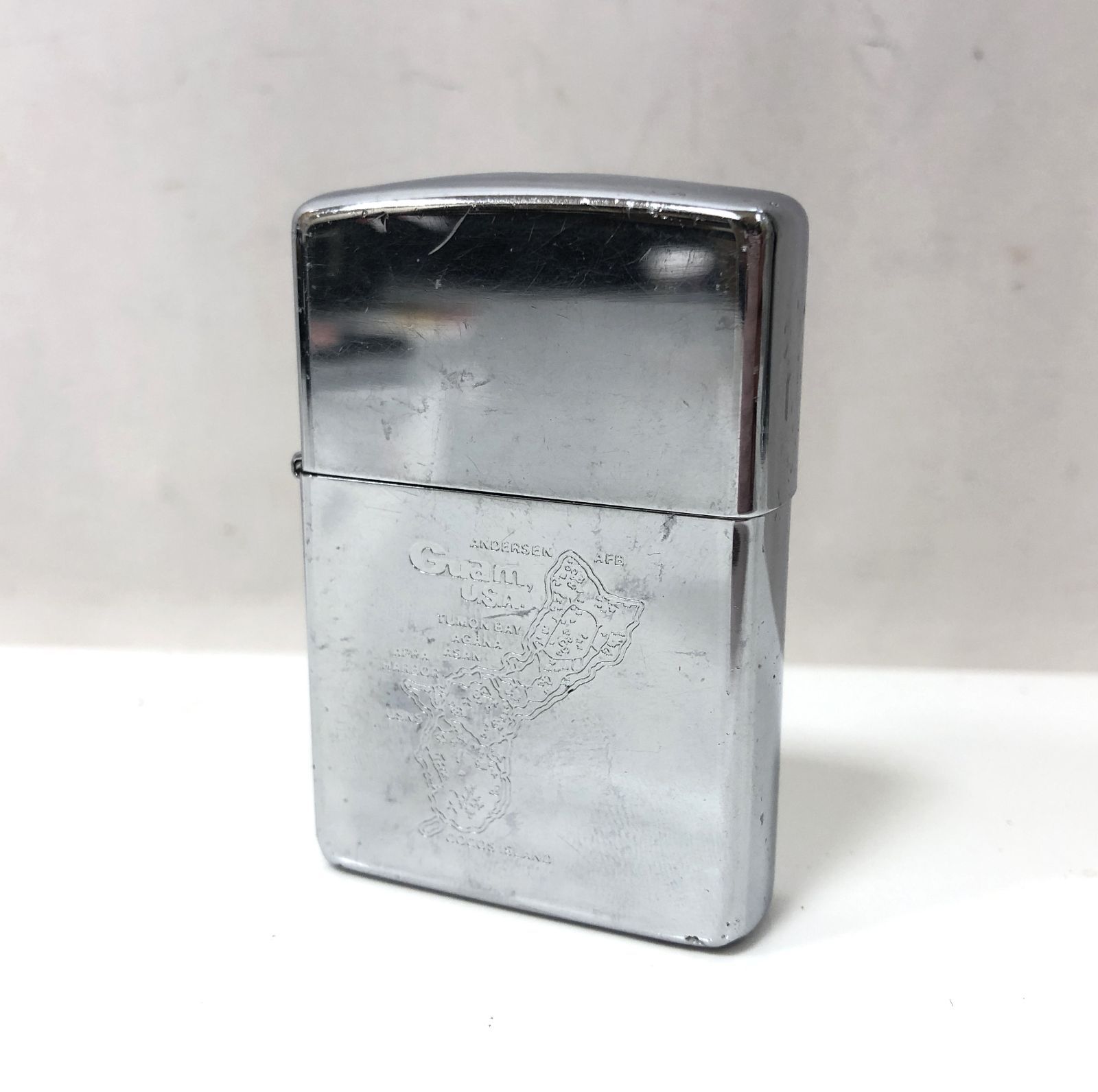 Zippo ジッポ グアム島 GUAM ISLAND オイルライター 動作・着火 
