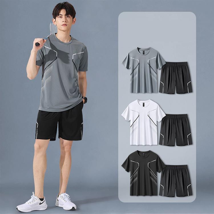 楽天市場】セットアップ メンズ 夏服 ジャージ 上下セット 半袖T