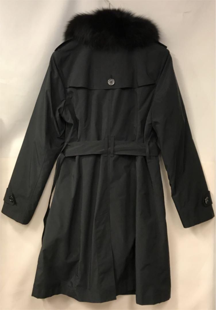 2054）BURBERRY フォックスファー ダウンライナー付き コート