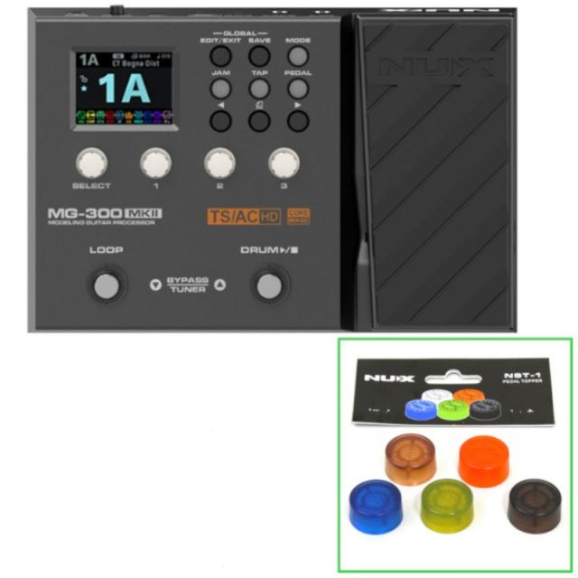 創業200周年謝恩 NST-1付 NUX MG-300MKII アンプモデラー FX モデリング ギター エフェクター