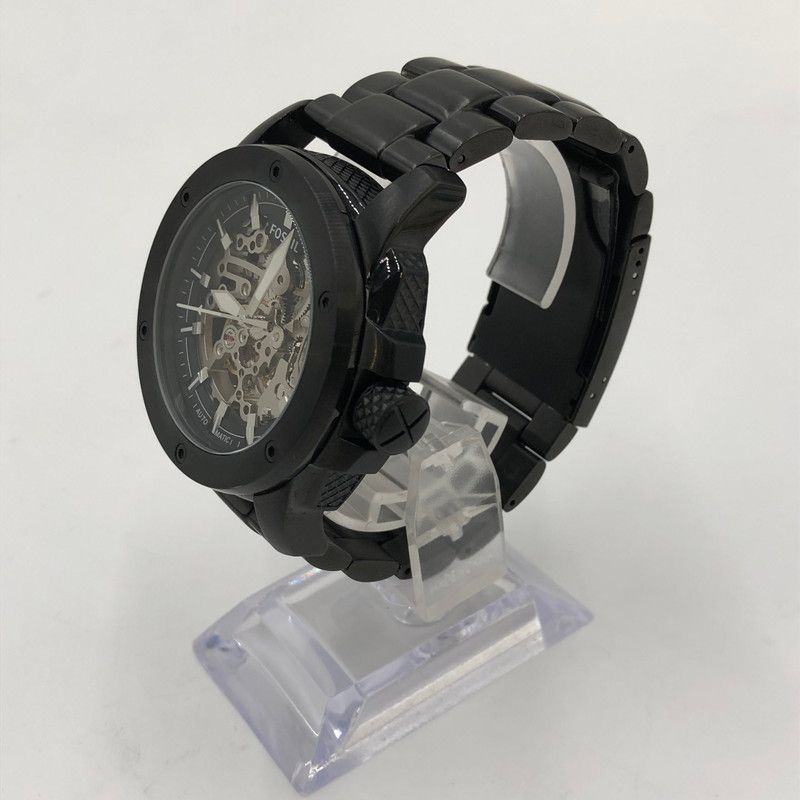 FOSSIL 自動巻き時計 ME3080 ブラック