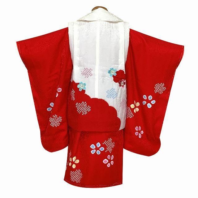 新品 七五三 男児 3歳 正絹 被布コート 正絹 本絞り 新品 七五三 男児 3歳 正絹 被布コート 正絹 本絞り 3歳男の子