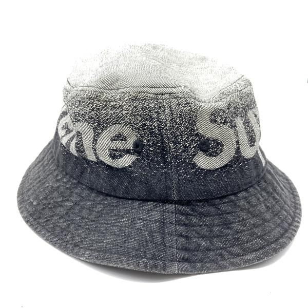 SUPREME 22SS Fade Jacquard Denim Crusher S|M シュプリーム デニム グレー バケハ 19 240019470542