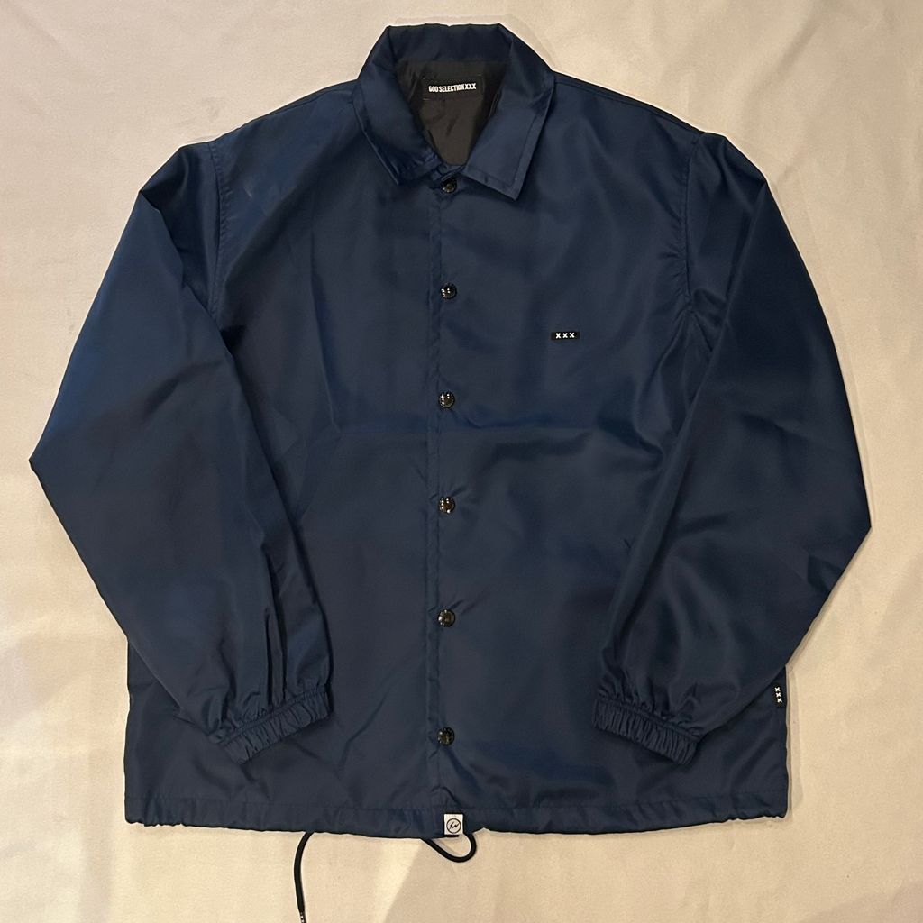 FRAGMENT GOD SELECTION XXX コーチジャケット GOD SELECTION XXX - GX-S23-FJK-01 FRAGMENT × XXX COACH
