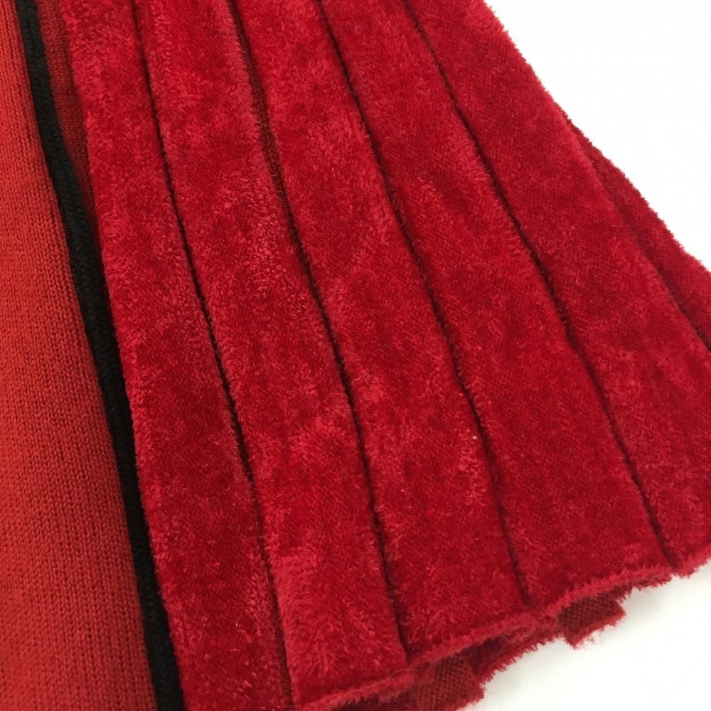 ☆特価☆【超美品】アルチビオ ニットプリーツスカート レッド