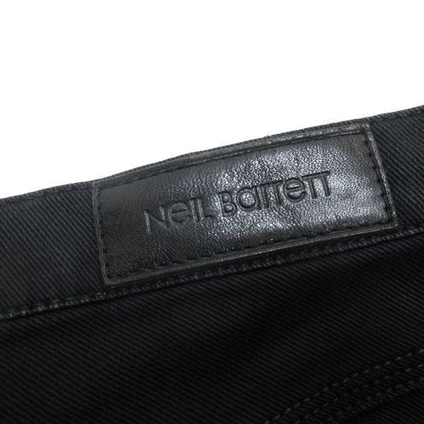 H□ITALY製□ニールバレット/NEIL BARRETT SKINNY FIT ダメージ加工 
