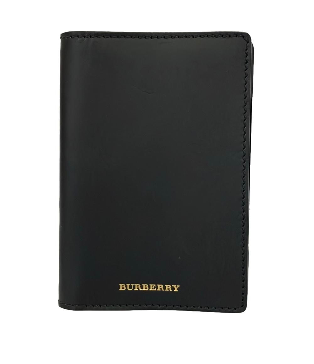 バーバリー パスポートケース イニシャル印字あり メンズ BURBERRY