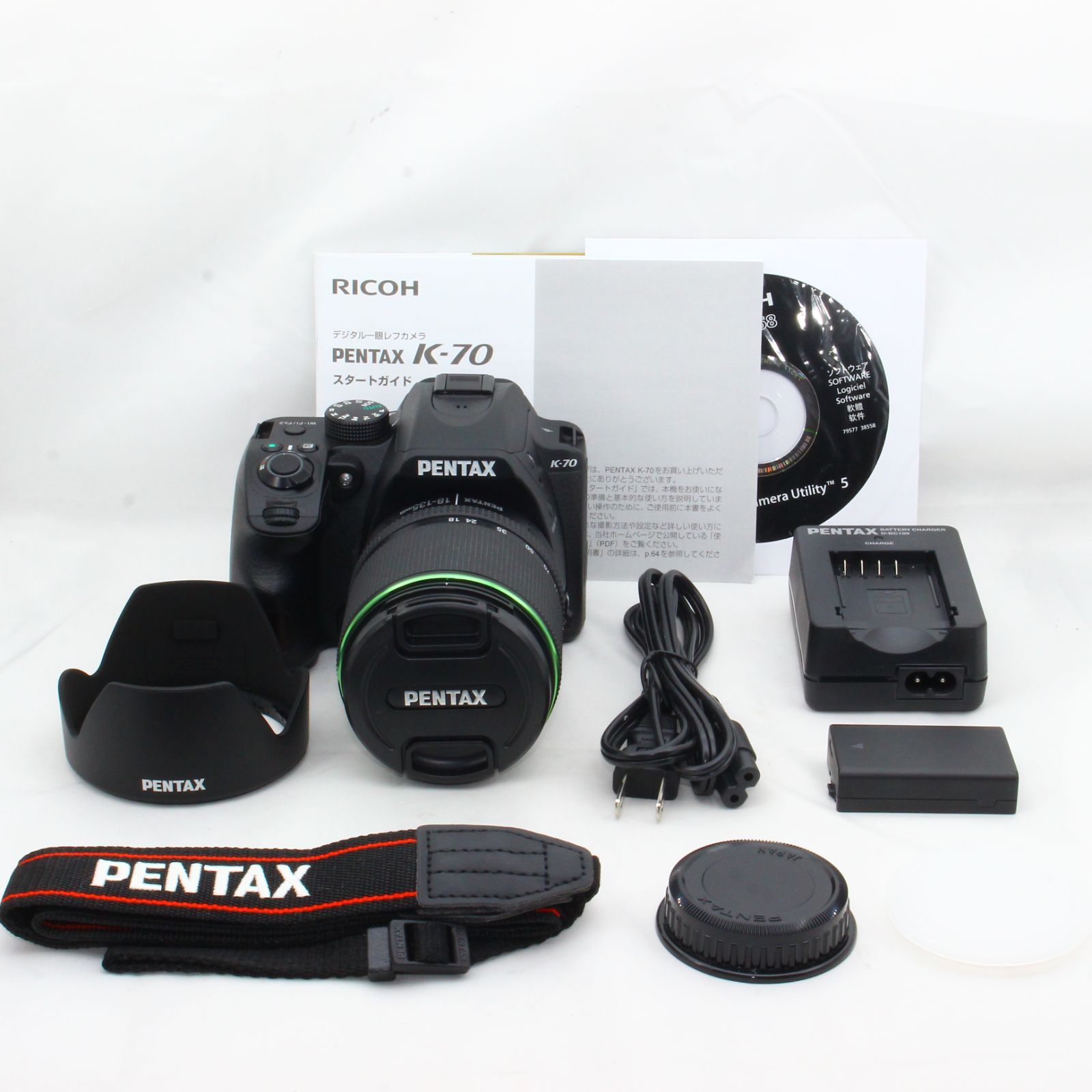 PENTAX K-70 18-135mmWRレンズキット ブラック - M&T Camera【中古保証 ...