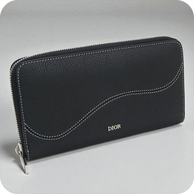 ディオール Dior 財布 メンズ 2ADBC315YKK サドル ロングジップウォレット