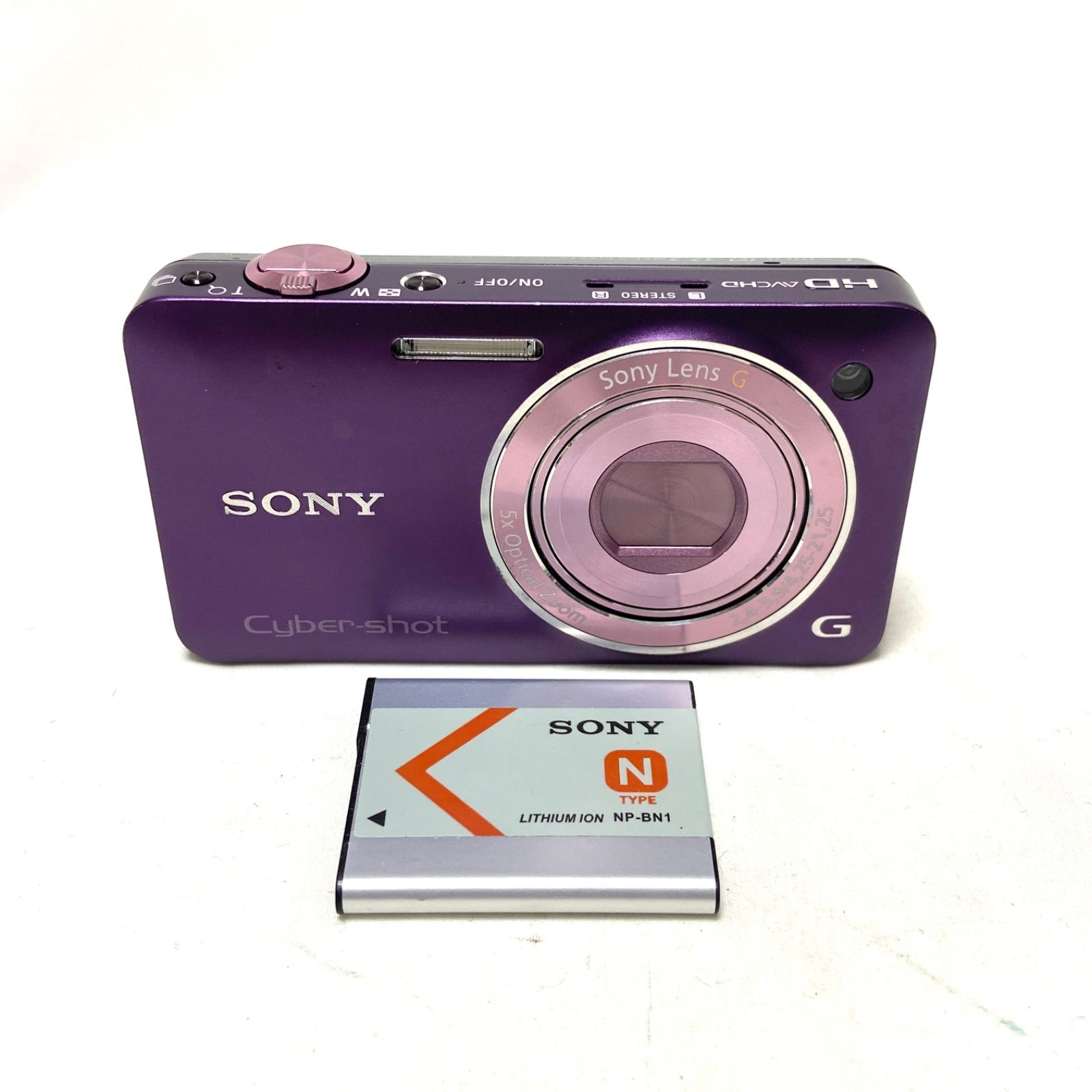 SONY Cyber-shot パープル コンパクトデジタルカメラ 【公式通販】