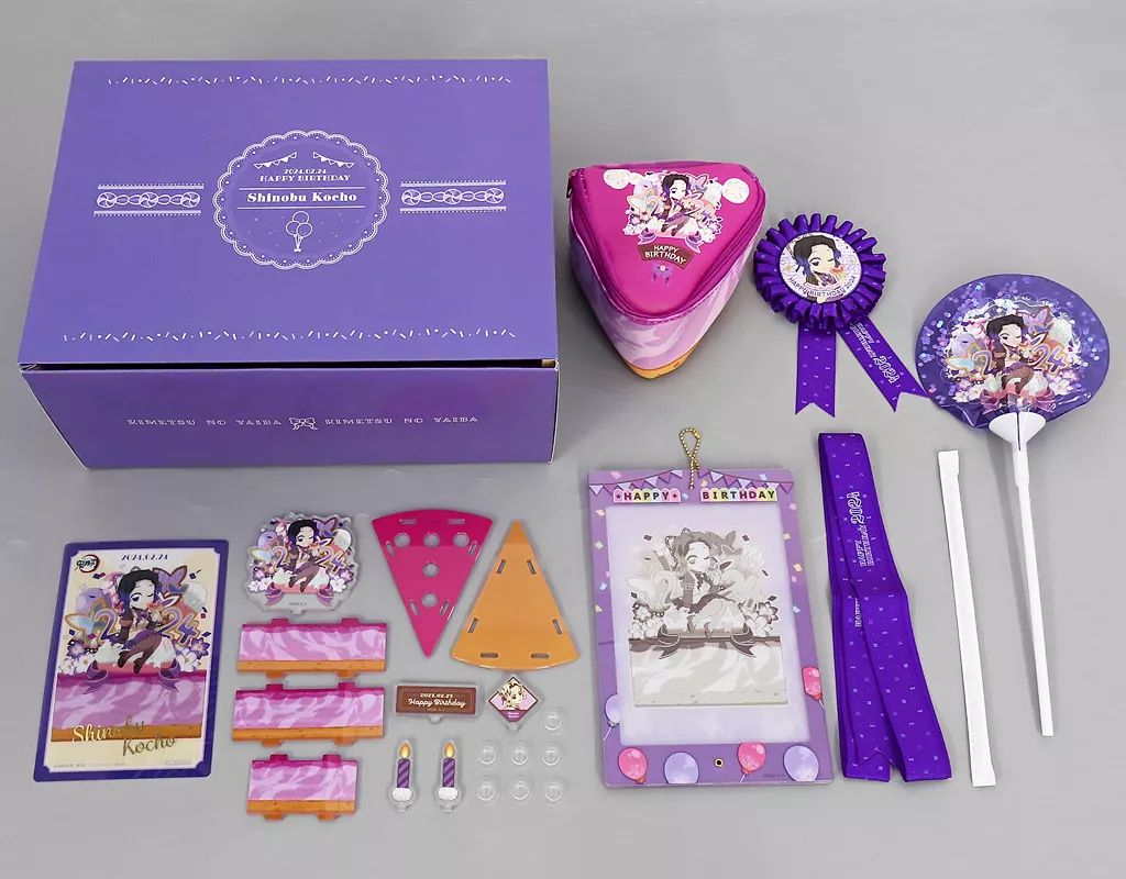 安い 【】グッズセット 胡蝶しのぶ お誕生日BOX 「鬼滅の刃×ufotable