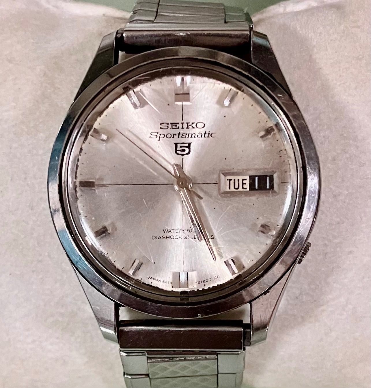 SEIKO セイコー スポーツマチック5 デイデイト メンズ 腕時計 自動巻き