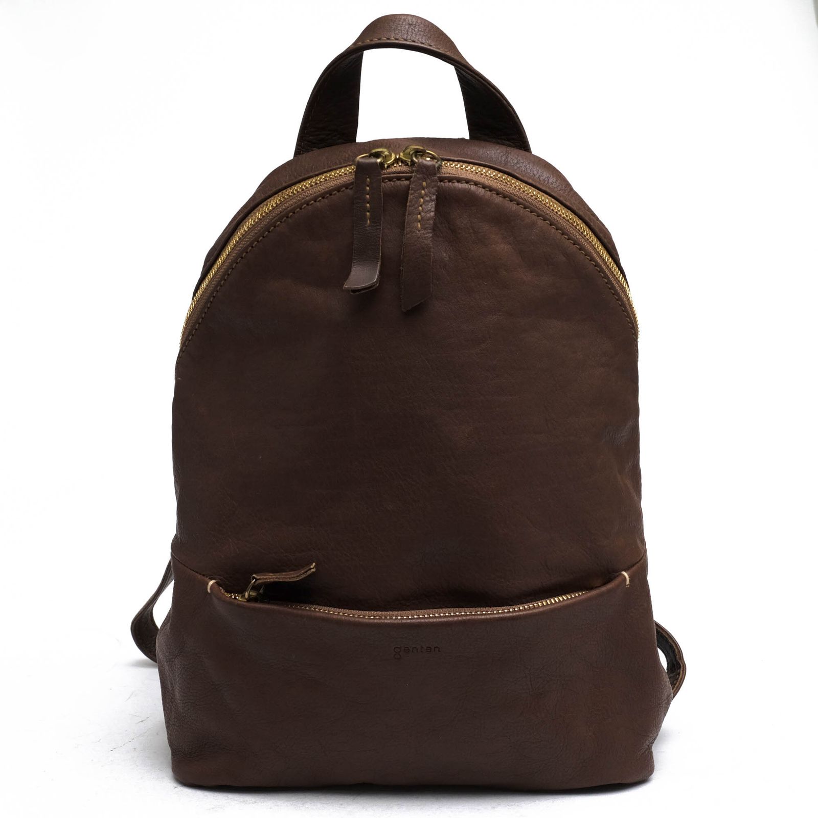 genten(ゲンテン) リュックサック - ブラウン レザー genten(ゲンテン