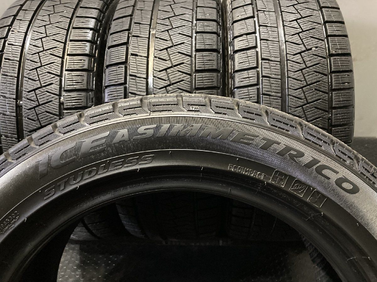 PIRELLI ICE ASIMMETRICO 225/50R17 17インチ スタッドレス 4本 バリ溝 レクサスGS クラウンマジェスタ等　(KTL042) PIRELLI ICE ASIMMETRICO 225/50R17 17インチ スタッドレス 4本 バリ溝