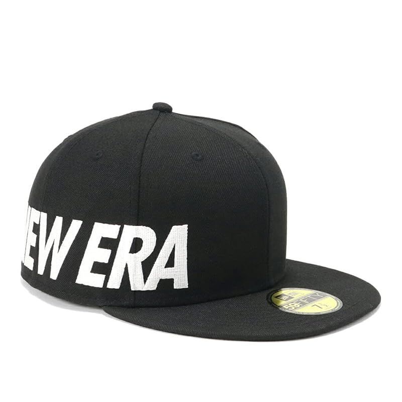 【特価商品】[ニューエラ] 帽子 キャップ メンズ 59FIFTY Essential エッセンシャルロゴ 13516140 ブラック 7.375 1