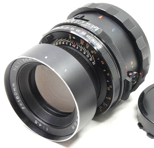 Mamiya マミヤ Sekor C 180mm f 4.5 Black レンズ Mamiya RB67