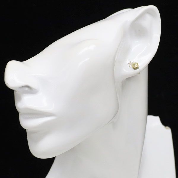 新品 K18YG ダイヤモンド ピアス 0.706ct L/M VVS2/VS1 G - メルカリ 