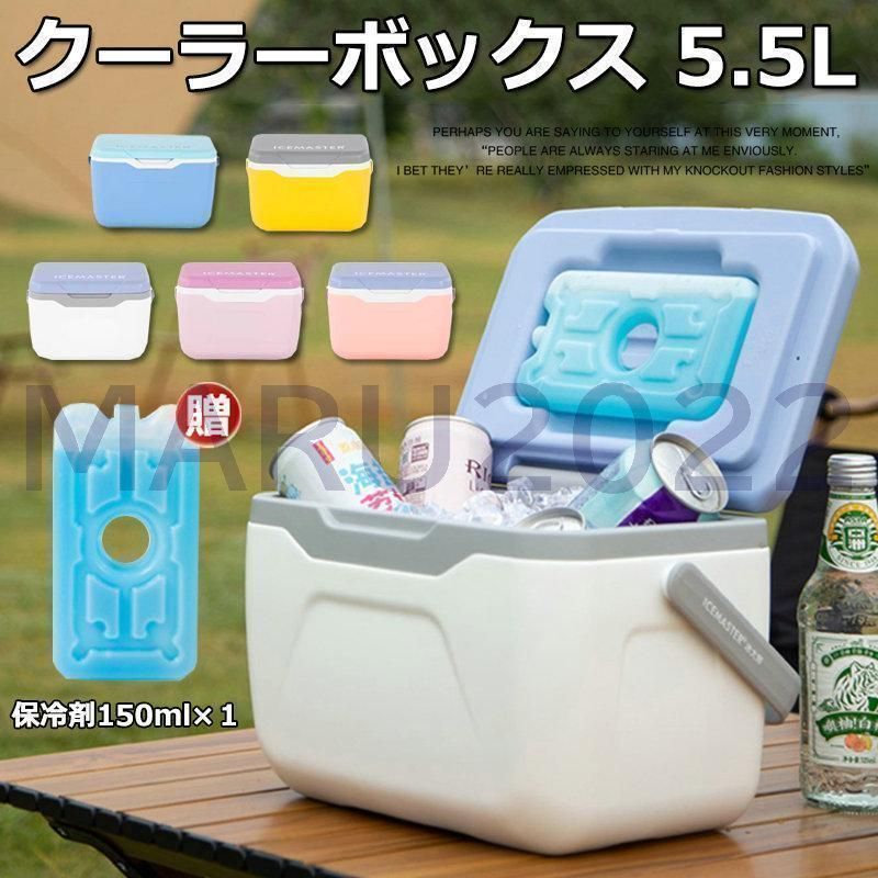 2024新発売! 防災 クーラーボックス 小型 釣り ハードクーラーボックス 5.5L クーラーバッグ 保冷バッグ クーラーBOX アウトドア キャンプ バーベキュー 便利