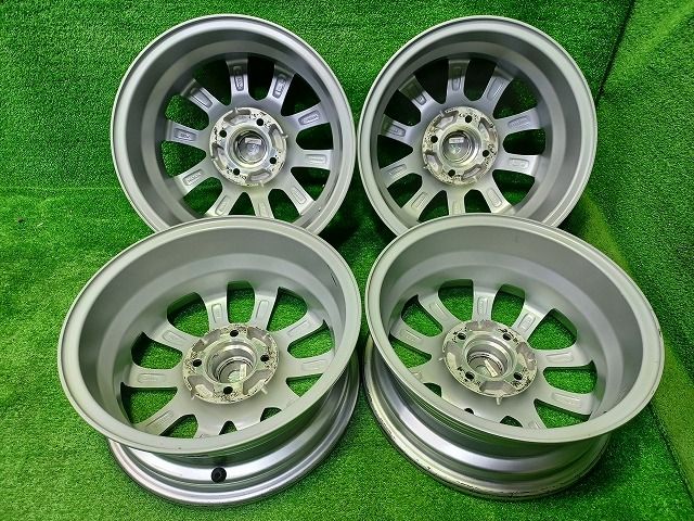 ジョーカー ｳﾞｨｯﾂ ホイール アルミ シルバー 14インチ 5.5J 4穴 4本 