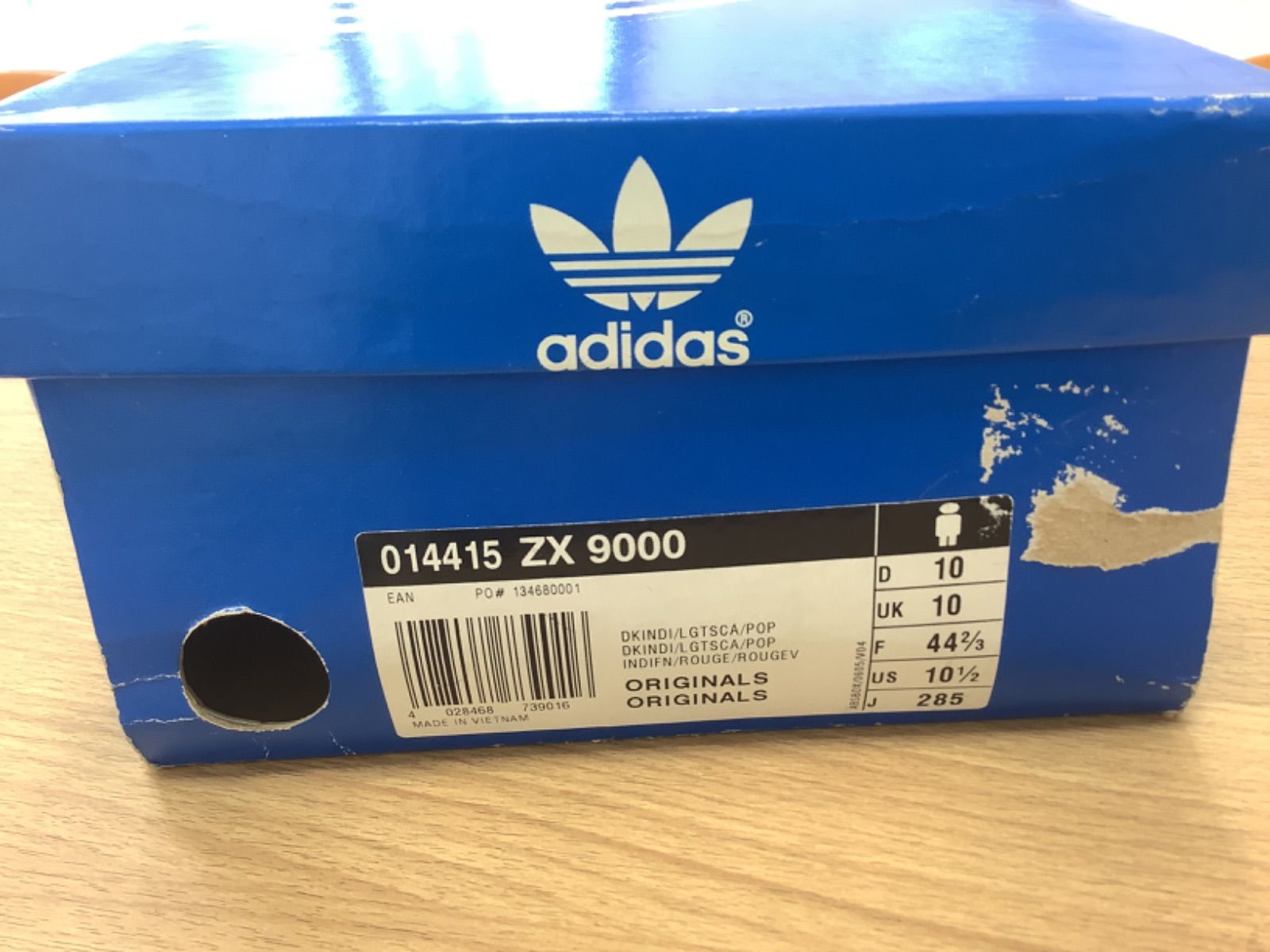 あお D479 adidas アディダス 014415 ZX 9000 スニーカー - メルカリ