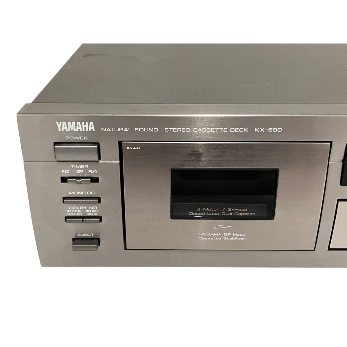 YAMAHA KX-690 カセットデッキ ヤマハ オーディオ 音響機器 中古