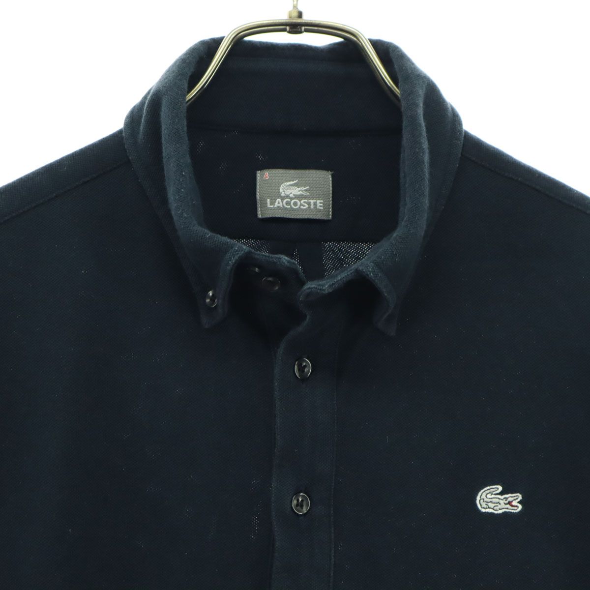 LACOSTE ラコステ 日本製 ワンポイント 半袖 ポロシャツ 4
