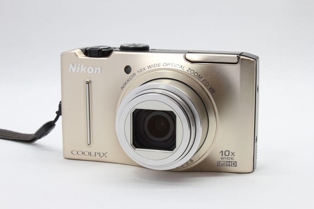 動作確認済 Nikon COOLPIX S8100 バッテリー 充電器付 カメラ 【動作良品】ニコン Nikon COOLPIX S8100 プレシャスゴールド