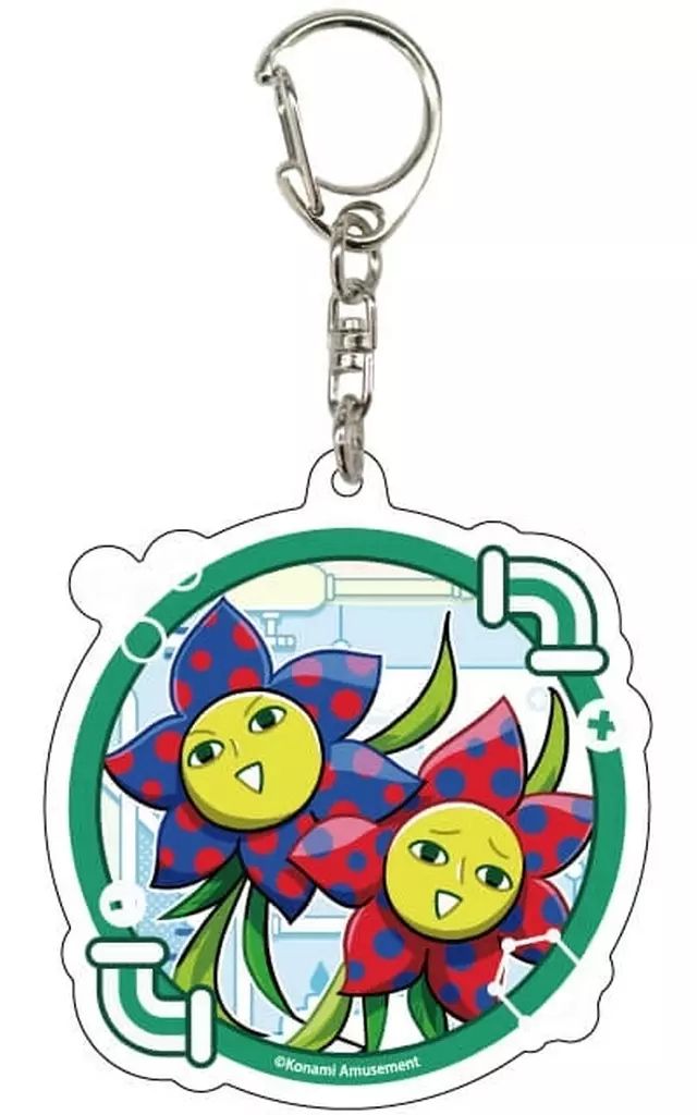 中古】キーホルダー ジュネス 「pop'n music UniLab＆DDR アクリル