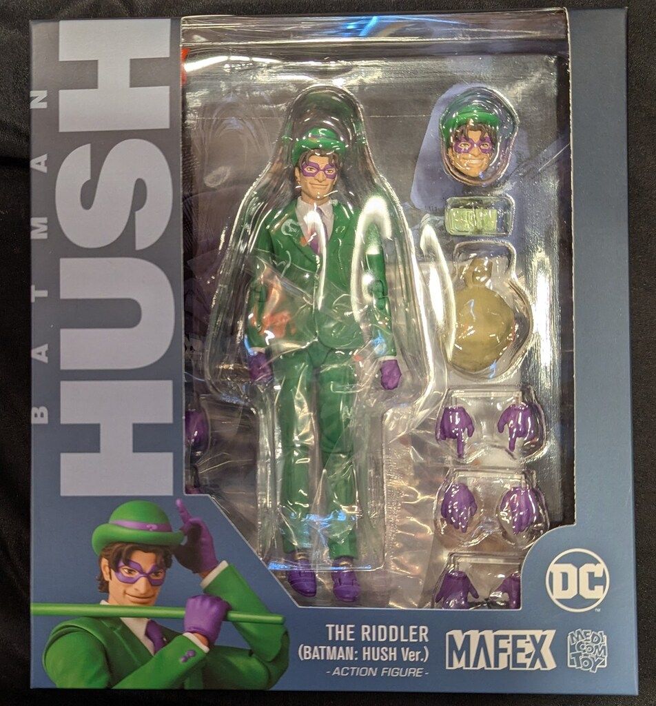 MAFEX THE RIDDLER アクションフィギュア No.228 100% オリジナル