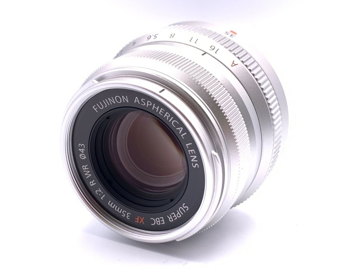 中古】 【良品】 フジフイルム XF35mm F2 R WR シルバー