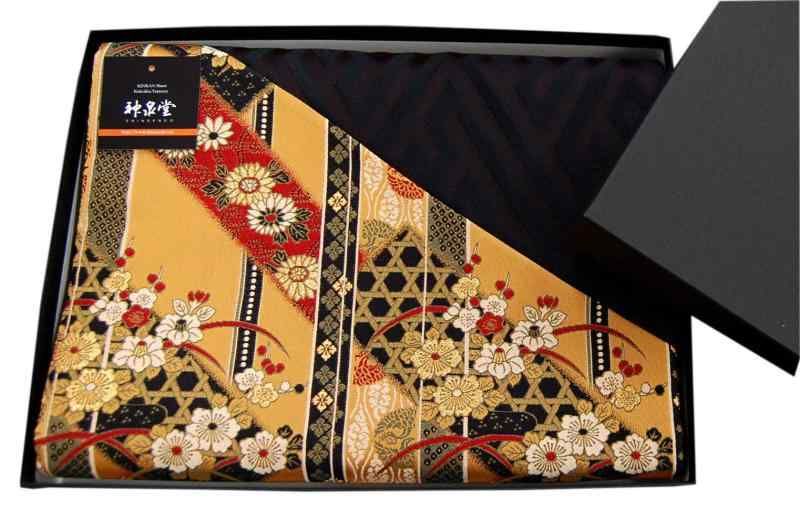 和風 着物テーブルランナー 帯 箱入り 包装済 人気 海外向けギフトにも 120cm