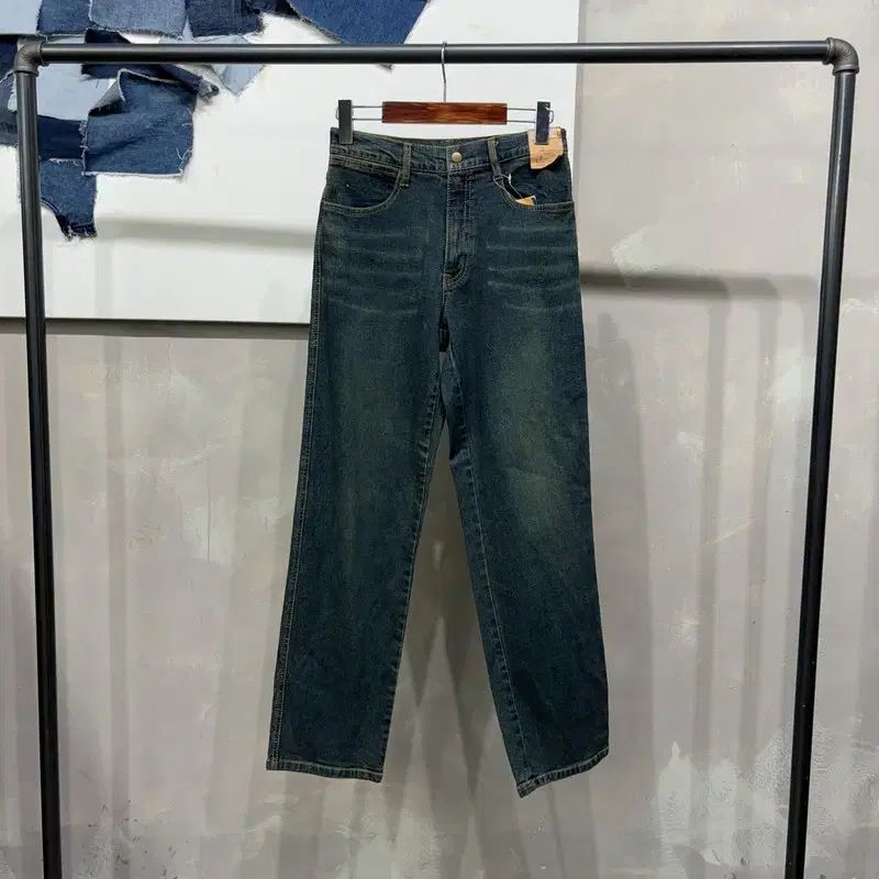 24 インチ ラングラー レディース ヴィンテージ ウォッシュ スパン糸 デニム デニムパンツ