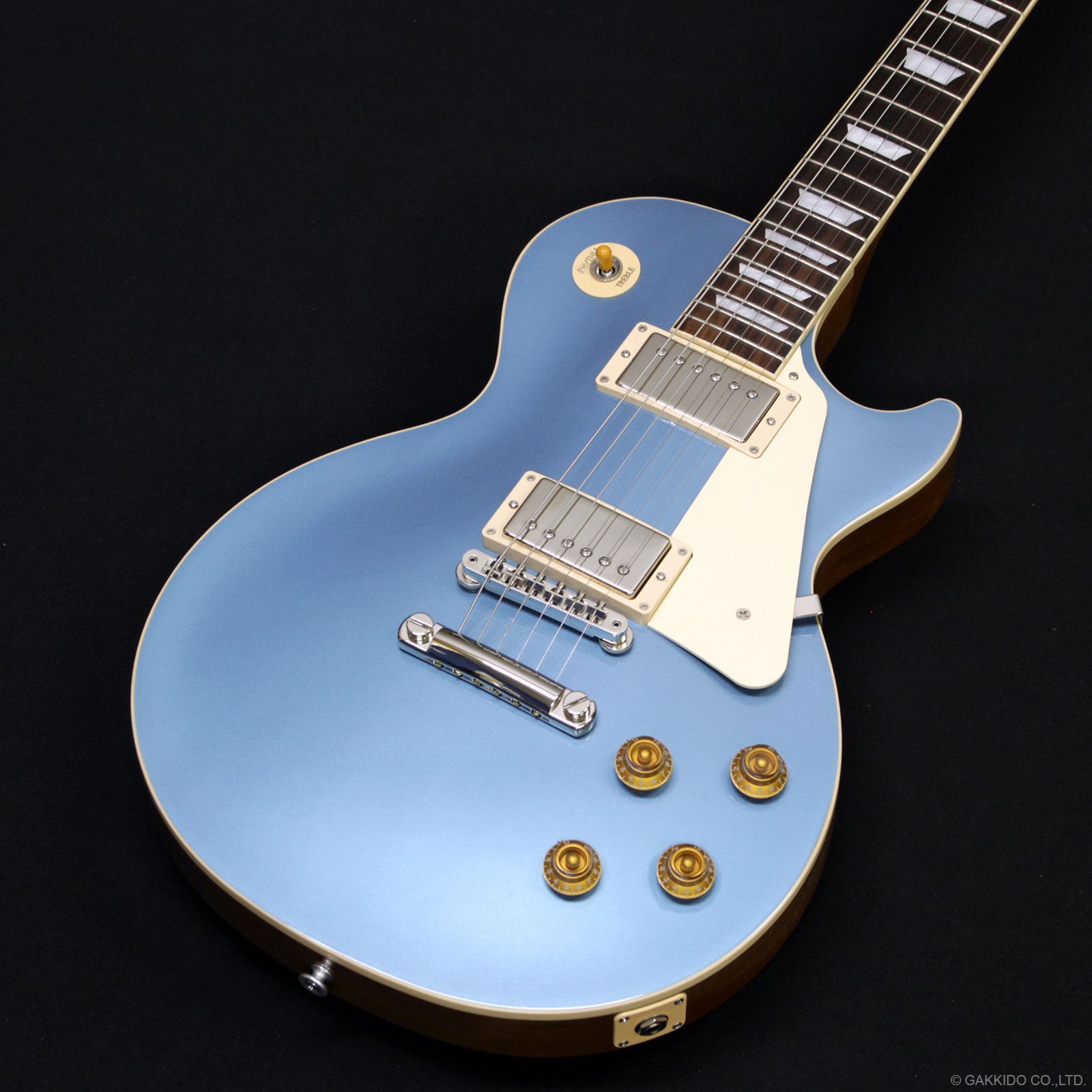 Gibson Les Paul Standard 50s Plain Top Pelham Blue Top