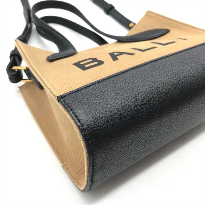 レディース バリー BALLY 斜め掛け ショルダーバッグ ベージュ 