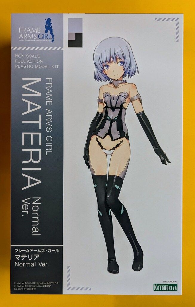 コトブキヤ フレームアームズ・ガール マテリア Normal Ver 特典