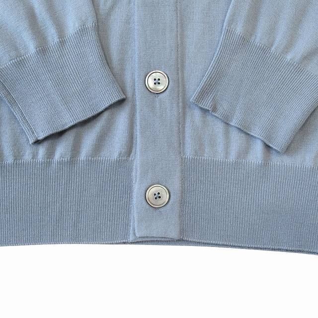 未使用 エルメス HERMES ウール ニット カーディガン カットソー 長袖  