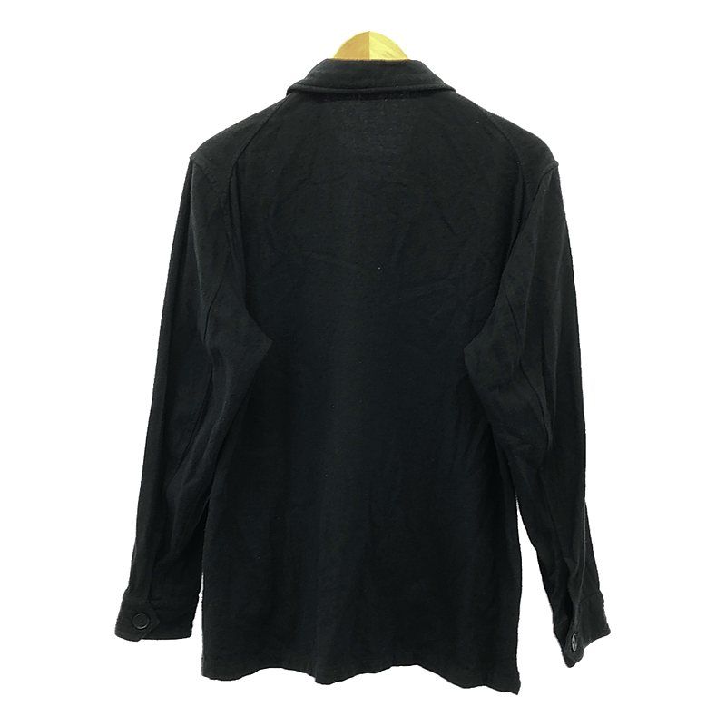 SHINYA / シンヤ | pitohui black cotton silk flannel / コットン 