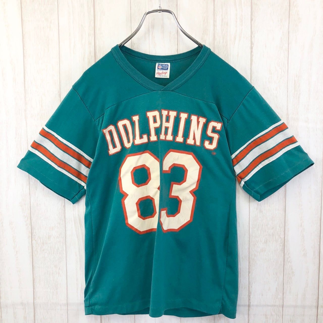Rawlings ローリングス NFL マイアミ ドルフィンズ DOLPHINS アメフト Tシャツ メルカリ