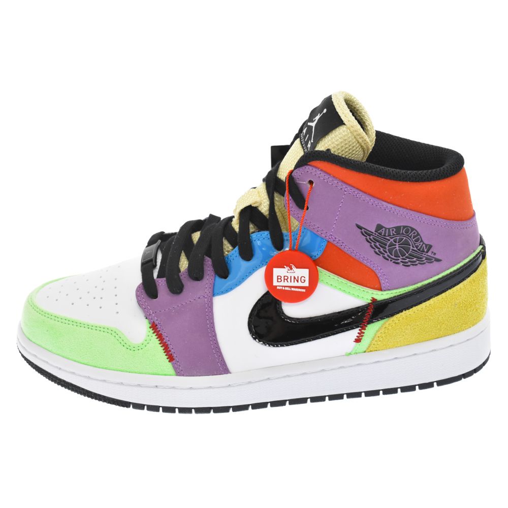 NIKE (ナイキ) WMNS AIR JORDAN1 MID SE MULTICOLOR ウィメンズ エア