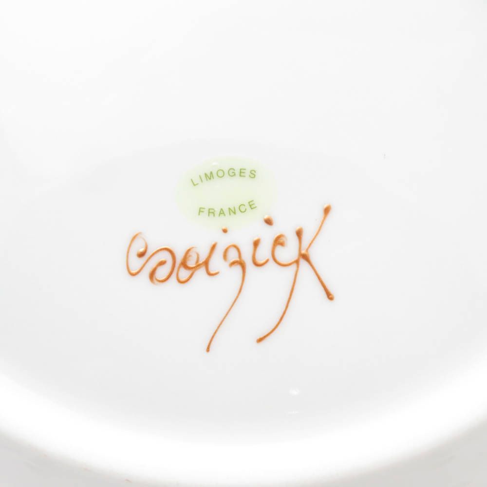 美品 Soizick France ソワジック リモージュ 大皿 2枚 32cm